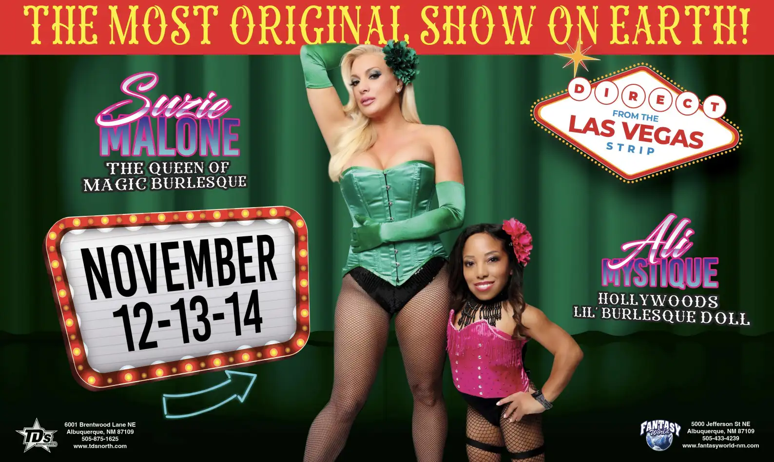 Don't miss our feature dancer!