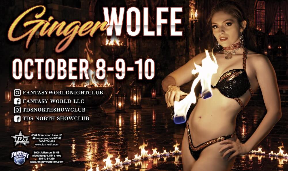 Don't miss our feature dancer!